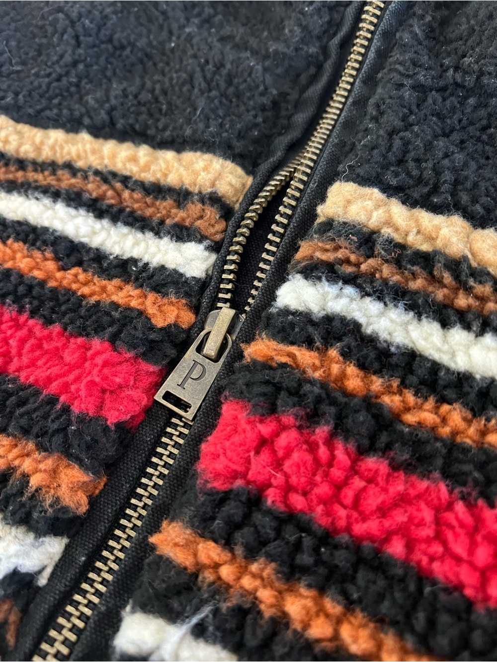 Pendleton Deschutes Sherpa Fleece Jacket (Woodside Hooded Jacket) - Picture 3 of 7